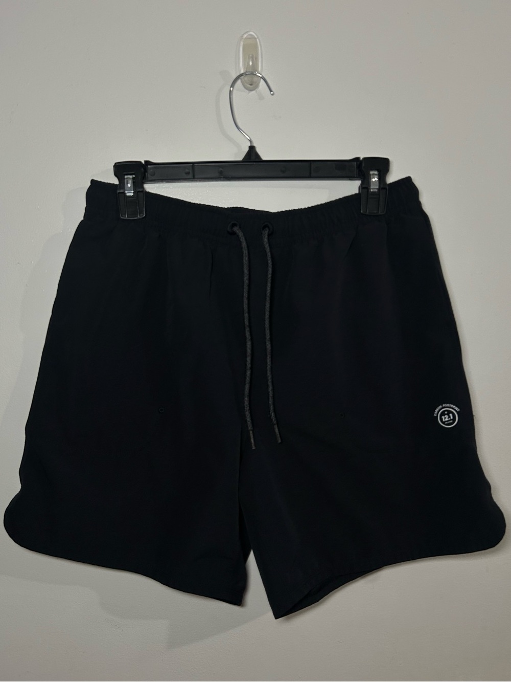 Allbirds R&R Men's Black Organic Cotton Casual Drawstring Shorts